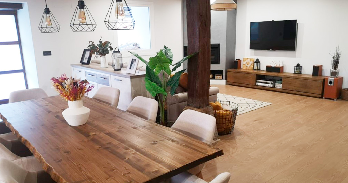 Proyecto de interiorismo en Ajangiz